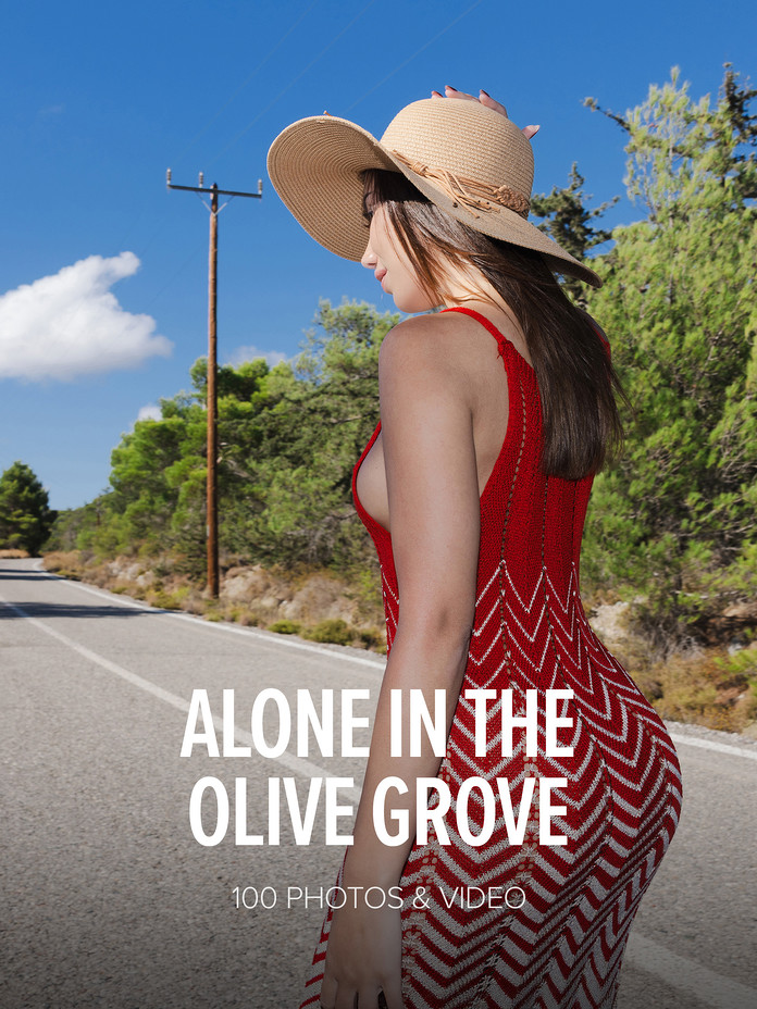 Layla scarlett: alone in the olive grove. Layla Scarlett